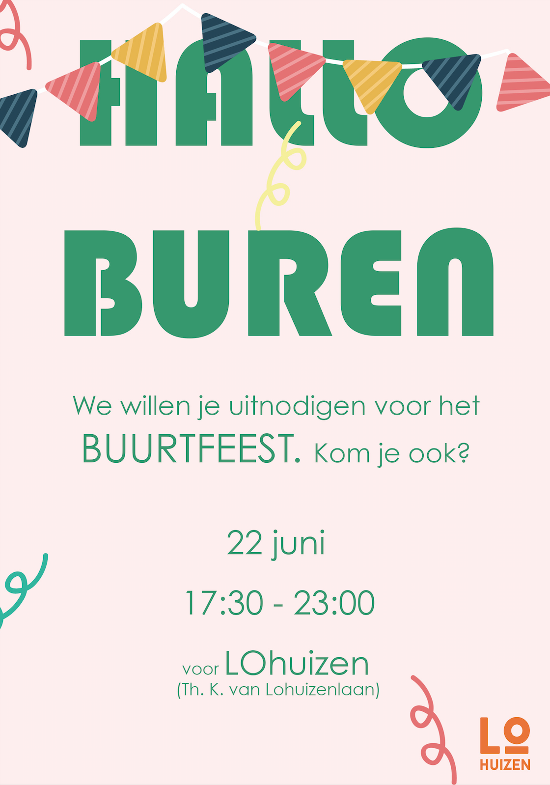 Activiteit: Buurtfeest bij LOhuizen!