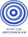 Logo Rotary Club Amsterdam Blauw