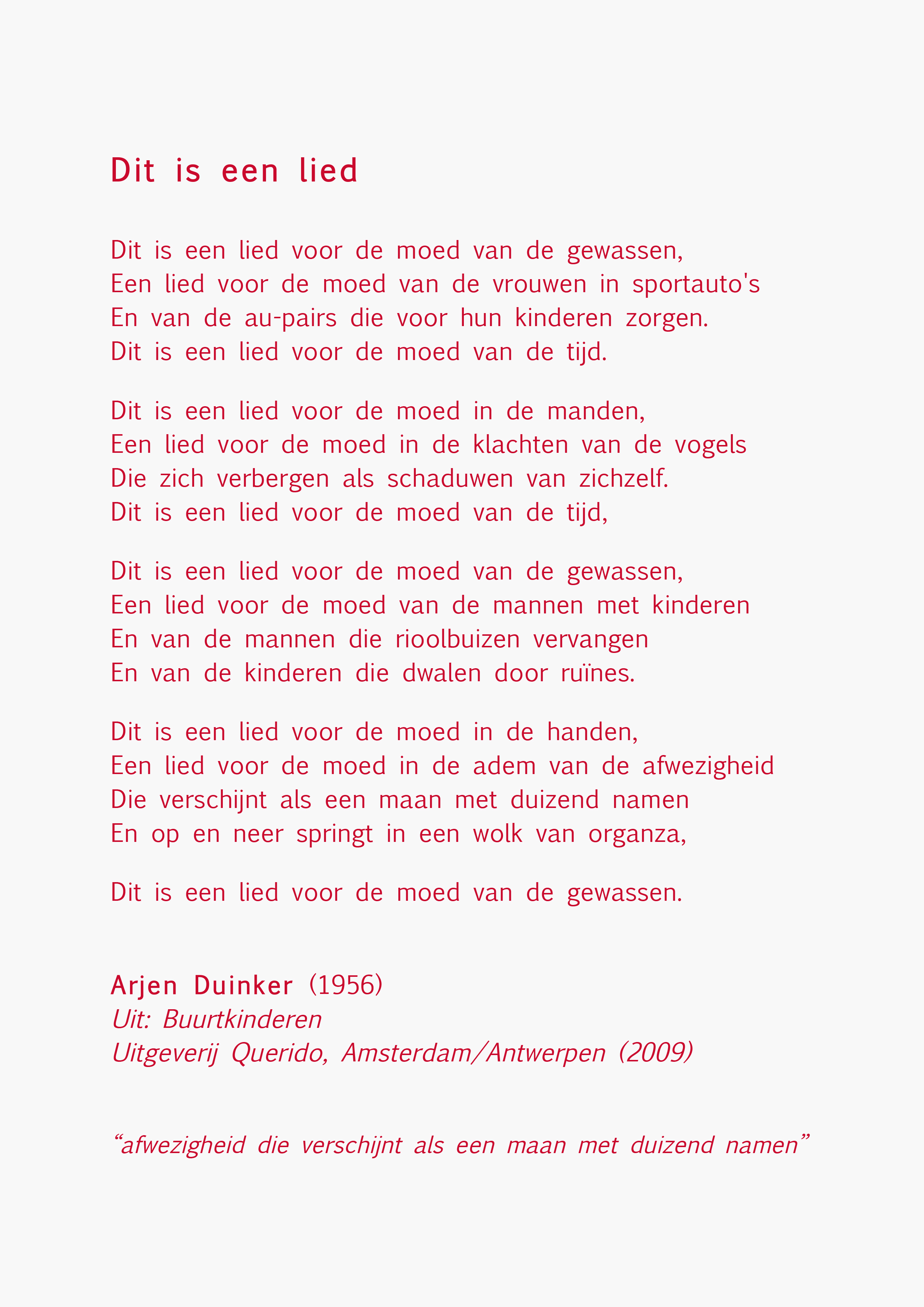 Bericht PoëzieBankje gedicht van de week Bericht PoëzieBankje gedicht van de week